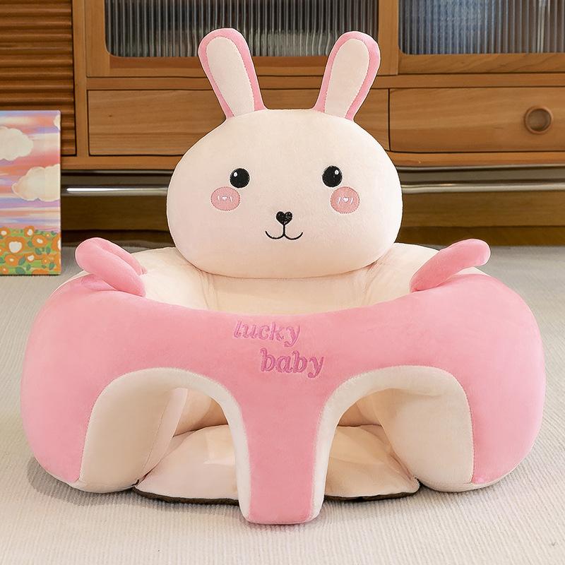 Infants And Toddlers Learn Seats, High Backrest Training, Sitting Posture, Chair Surround, Anti-Drop Cartoon Soft Baby Sofa