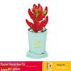 Lele Brothers Flower Building Blocks: Children's Educational Toy - Eternal Flower Jigsaw Puzzle