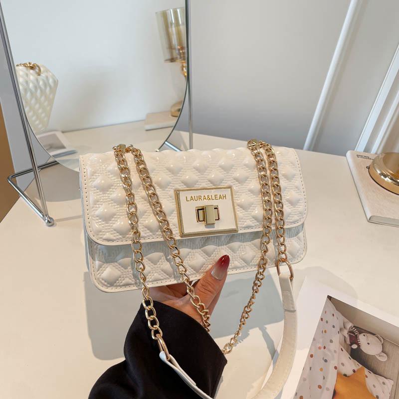 Single-shoulder Chain Bag, Stylish Small Square Bag, Stylish Crossbody Bag