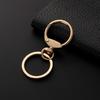 1PCS Double O Pening Swivel Keychain Clips Round Spring Clasp Hooks Snap Rings For Lanyards Crafts Camping Hiking Gift