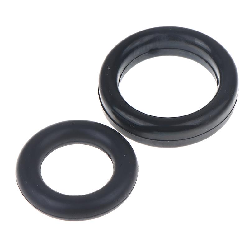 2/4Pcs O-Ring Car Universal Muffler Exhaust Hanger Bushing Rubber Bracket Kit Car Exhaust Pipe Support Ring
