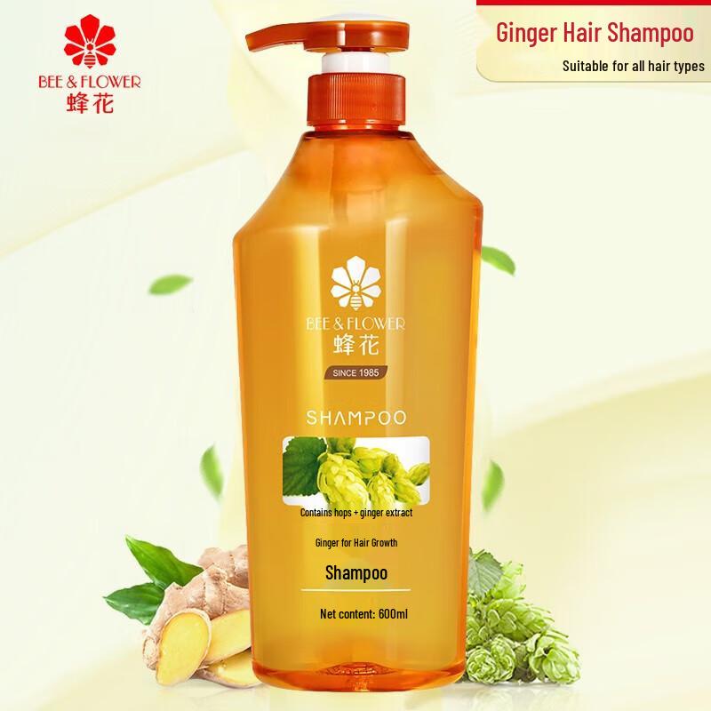 Bee & Flower Ginger Hair Strengthening Shampoo