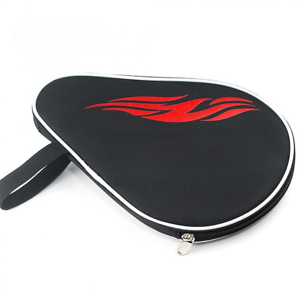 Professional Table Tennis Racket Case Cover for 1 Ping Pong Paddle Bat 3 Balls Sports Goods
