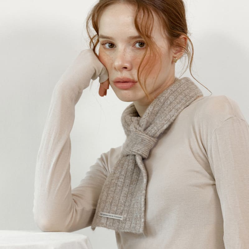 Zweiter Tag Woll-Kurzschal_3 Farben