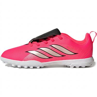 Predator Club Ft El Tf Comfortable Fit Low Top Soccer Shoes Kids Soccer Shoes Rose-Pink Black HQ2274