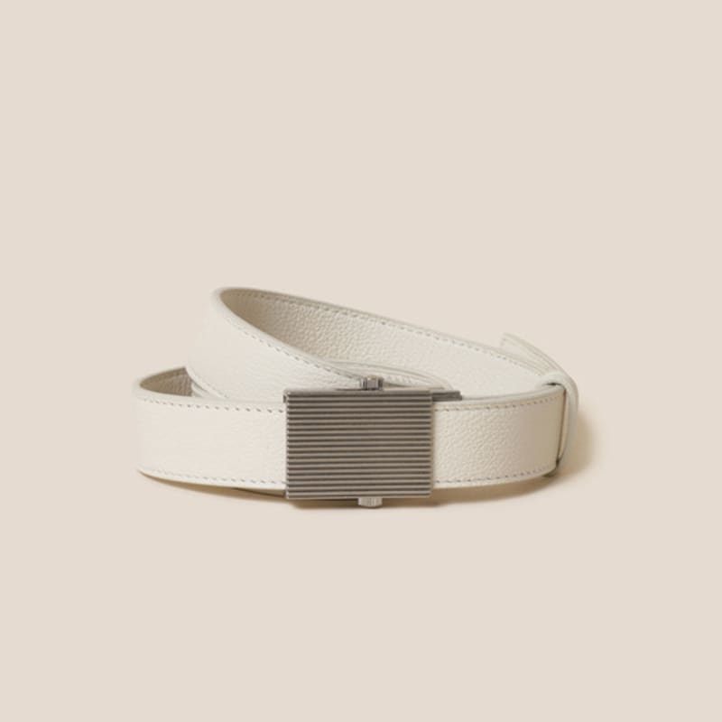 CROWN The temp Wide Belt 25 (Ivory)_RCABX24642IVX