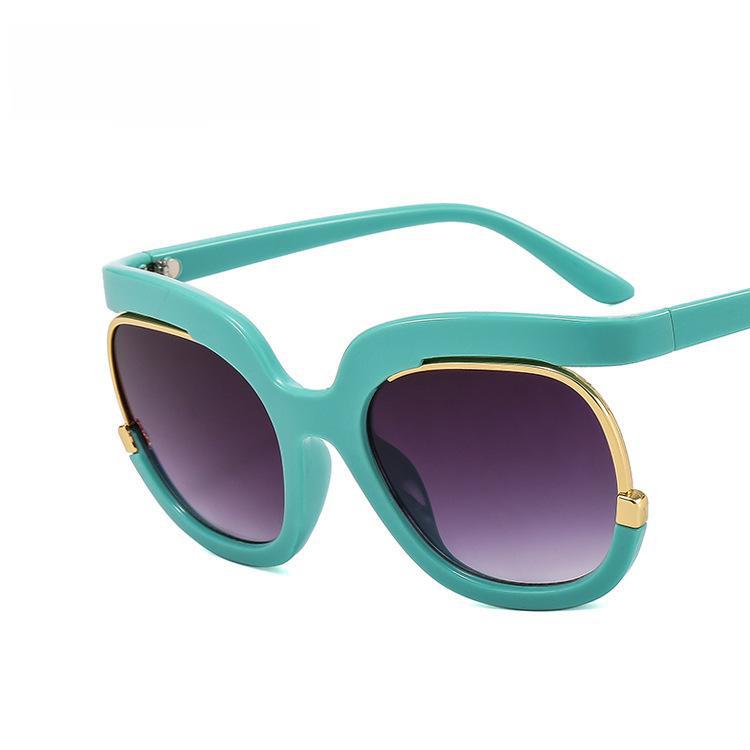 Owl 2022 European/American Trend Large Frame Sunglasses 92104