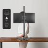 Pholiten Freistehender PC-Monitorständer ohne Arm, 120 cm hoch, kompatibel mit LCD-Display, VESA-Standard, Tragkraft 10 kg, 13-27 Zoll, Ständer,