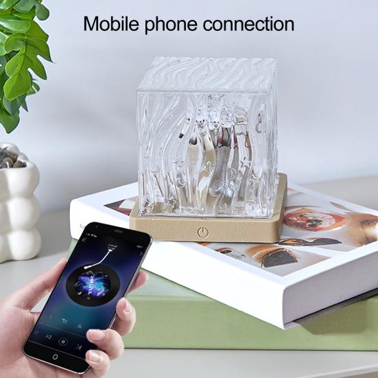 Northern Light Aurora Borealis Night Light Projector Projector 16 Colors Rechargeable with Remote Control Bedroom Room