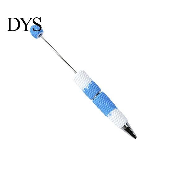 DIY Crafting Pens Beadable Pen, Colorful Fancy Beaded Ballpoint Decorative Gift for Students, Party Favors, Creative Office Supplies Giftable
