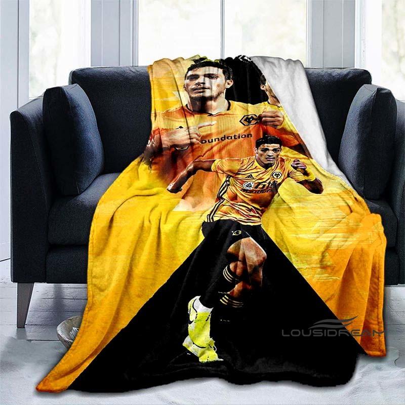 Customizable Wolf 3D Printed Sofa Blanket Living Room Bedroom Study Shawl Super Soft Warm Blanket Birthday Gift