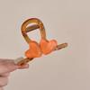 Korean Style Love Hair Claw Headwear Resin Shark Clip Hair Accessories Heart Shark Clip  Work