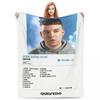 Singer Quevedo Blankets Reggaeton Latin Pop Latin Trap Plush Novelty Breathable Throw Blankets for Coverlet Spring/Autumn