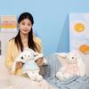 40 50CM Cute Rabbit Plush Toy Wear Princess Skirt Soft Comfortable Doll Pillow for Room Decoration Girl Birthday Gift