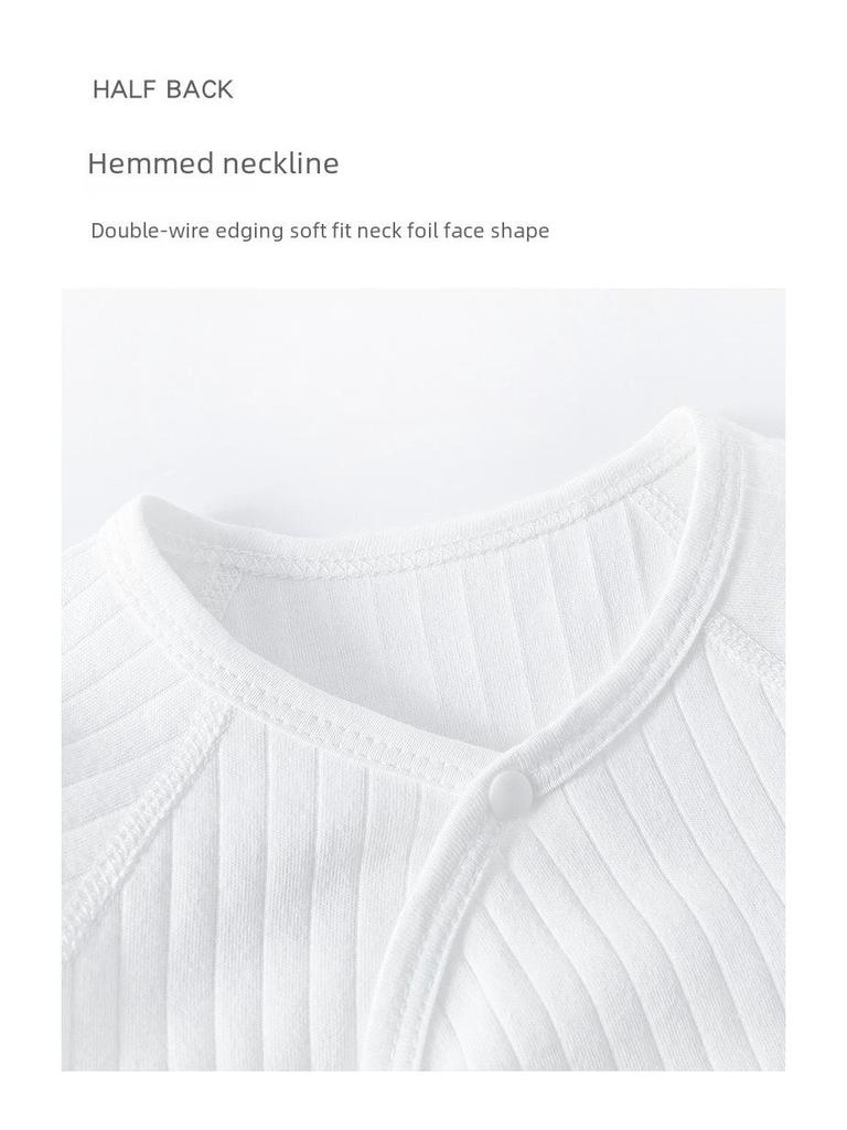 Newborn Unisex Butterfly Onesie - Soft Cotton Romper for All Seasons