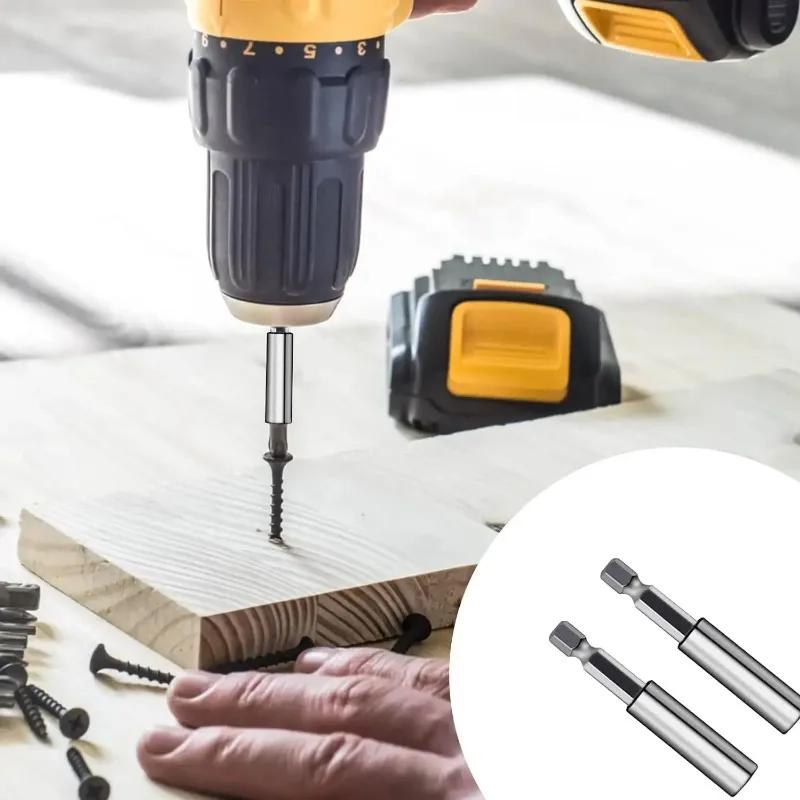 10/1pcs Screw Bits Extension Rod Quick Change Bit 1/4" Shank Long Handle Screwdriver Tip Holder Hand For Electric Screwdriver