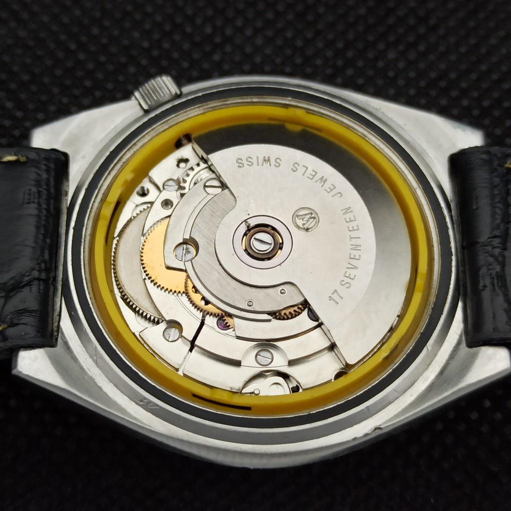 USED WEST END WATCH CO AUTOMATIC SWISS MENS WATCH A283081-1 Sku535-a283081