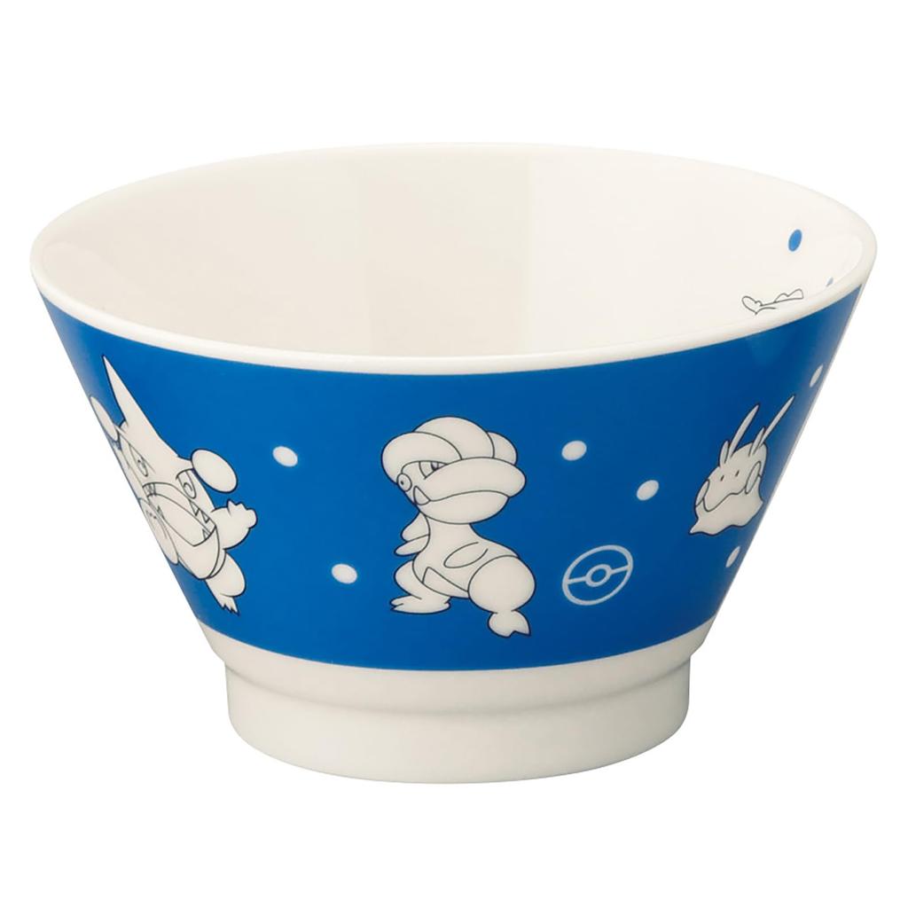 Yamaka Shoten Rice 12 x Dragon Pokemon Type Series "Pokemon" Bowl, Approx. 7cm, 360ml, Design, Merchandise, Tableware, 3, Blue, PM272-351