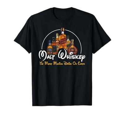 Malt Whiskey Shirt Most Magical Drink Funny Parody T-Shirt