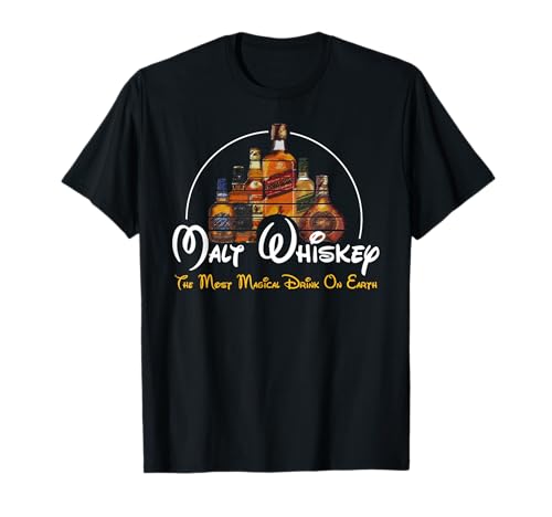 Malt Whiskey Shirt Most Magical Drink Funny Parody T-Shirt