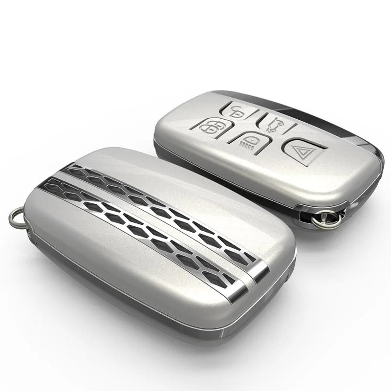 Interior Mouldings ABS Car Remote Key Fob case cover For Land Rover RANGE ROVER SPORT Evoque DISCOVERY SPORT 4 5 For Jaguar XE X