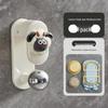 Cute Cartoon No-Punch Bathroom Wall Storage Hanger