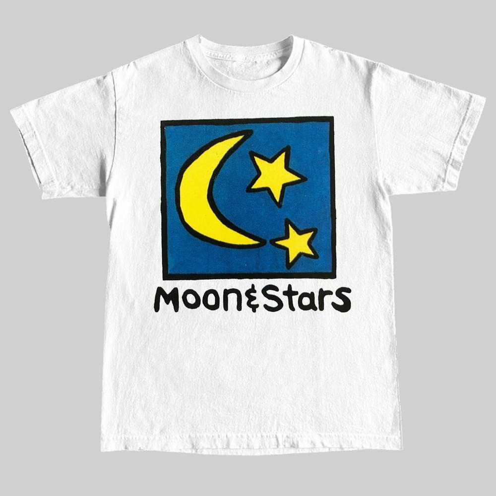 Moon amp; Stars TShirt 90#039;s Vintage Style Unisex T-Shirt S