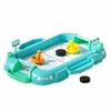 Tabletop Hockey Game with Score Counters | Manual Puckstriking Action, Raised Side Walls,