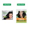 Nisha Creme Haarfarbe Naturschwarz 20ml+20g x 1 Ohne Ammoniak Mit Sonnenblume Avocado Henna Für 100 Prozent Grauabdeckung Packung mit 6