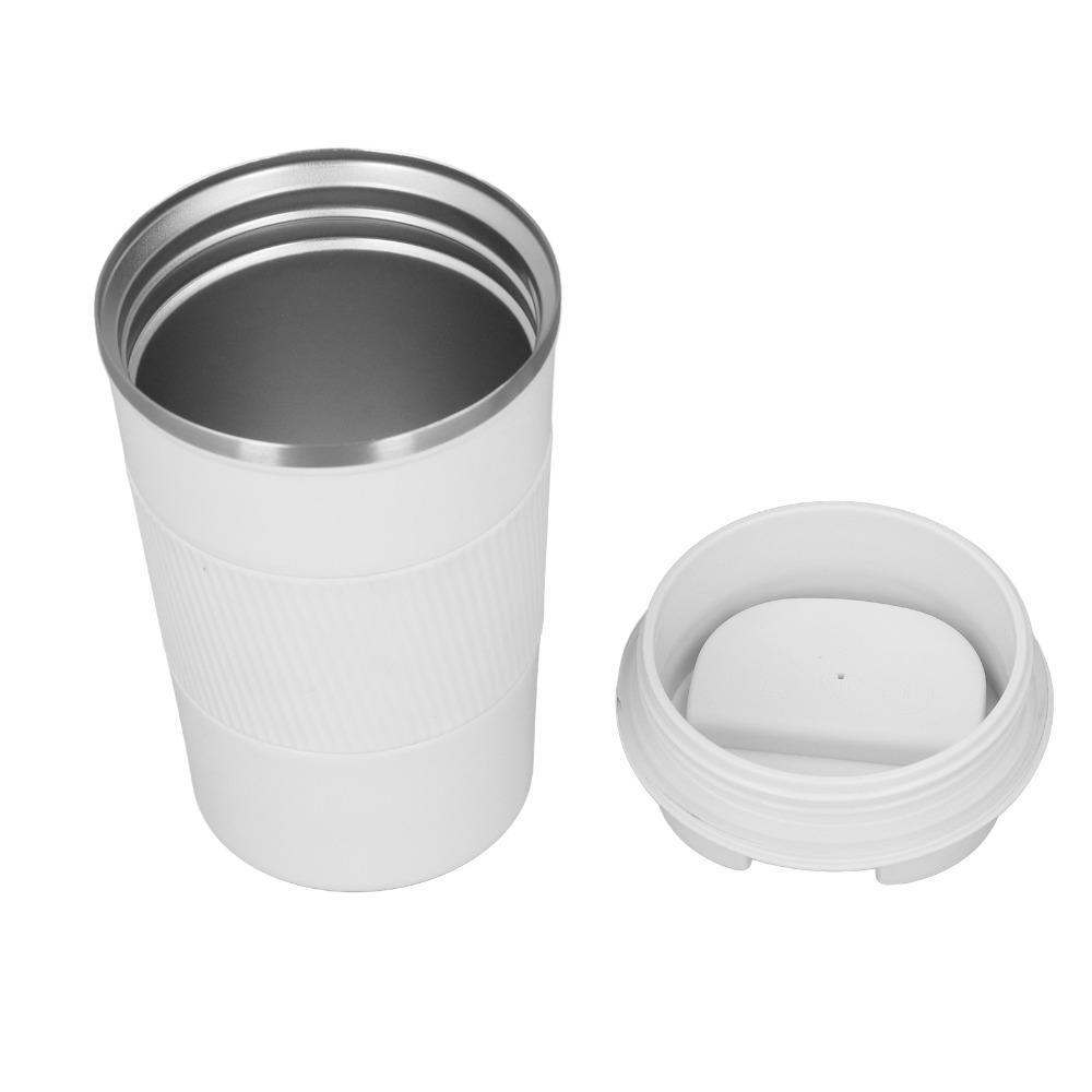 Silicone Sleeve Coffee Cup Stainless Steel Water Mug Practical Coffee Mug  Travel