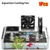 1Pcs Adjustable Angle Aquarium Chiller Fan Fish Tank Fan  for Fish Tank Fishbowl Aquatic Pet Cooling