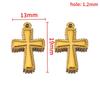 2pcs Stainless Steel Dark Blue Enamel Retro Anklet Charm Bohemia Pendant Base for DIY Earring Necklace Vacation Jewelry Findings