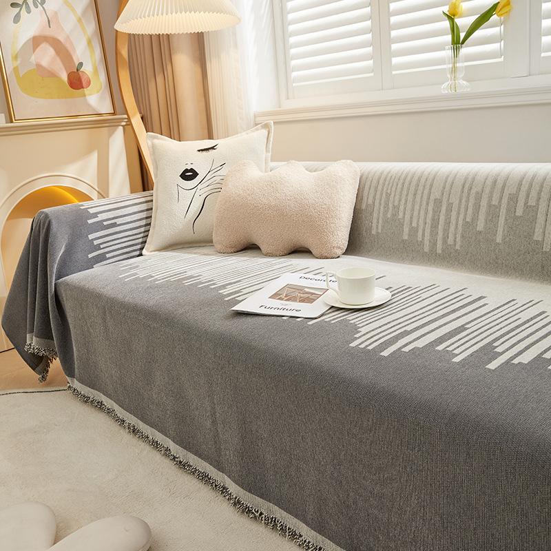 Sofa Cover Cloth High-end Chenille Ins Style Full Cover Sofa Towel Simple Modern Four-season Universal Sofa Cover