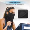 Summer Breathable Quick Drying Neck Gaiter Scarf Face Mask Sun Protection Bandana Ear Hanging Headwear Neckerchief