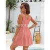 Womens Summer Dresses 2025 U Neck Sleeveless Sundresses Beach Cover Up with Pockets Loose Tank Dress
