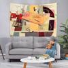 Wall Hanging Picasso Queen Abstract Art Classical Tapestry Bedroom Piano Room Background   Cloth