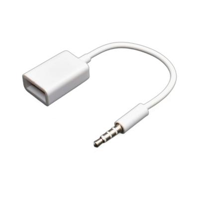 Auto-Audiokabel auf USB auf 3,5 mm Auto-Audiokabel Auto 3,5 mm Adapterkabel