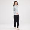 Vepeal Couple's Fashion Stand-Collar Long-Sleeve T-Shirt