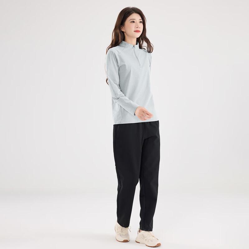 Vepeal Couple's Fashion Stand-Collar Long-Sleeve T-Shirt
