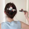 Cute Cartoon Puppy Hair Clip for Women - Large Duckbill Claw Clip Hairpin for Updos