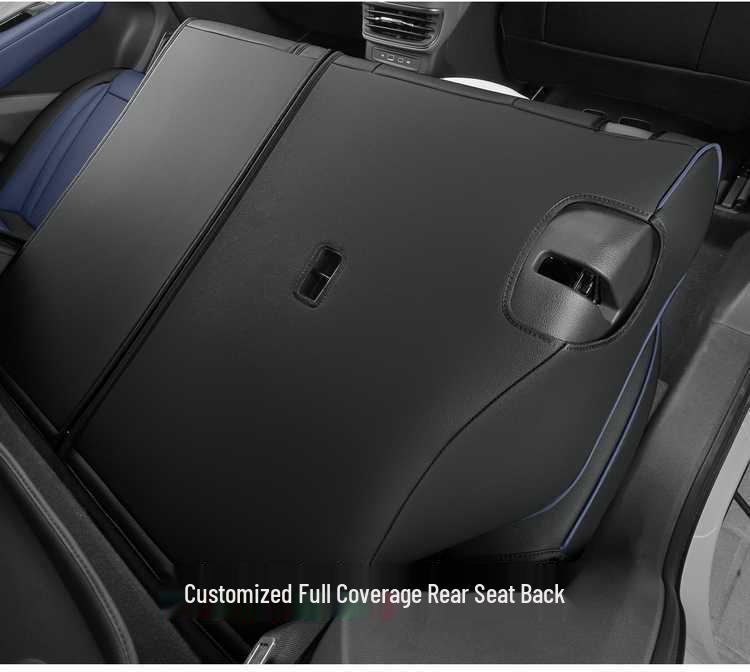 Red Flag HS3 Universal Leather Car Seat Cover: Breathable, Perforated, Four-Season Full Coverage Cushion