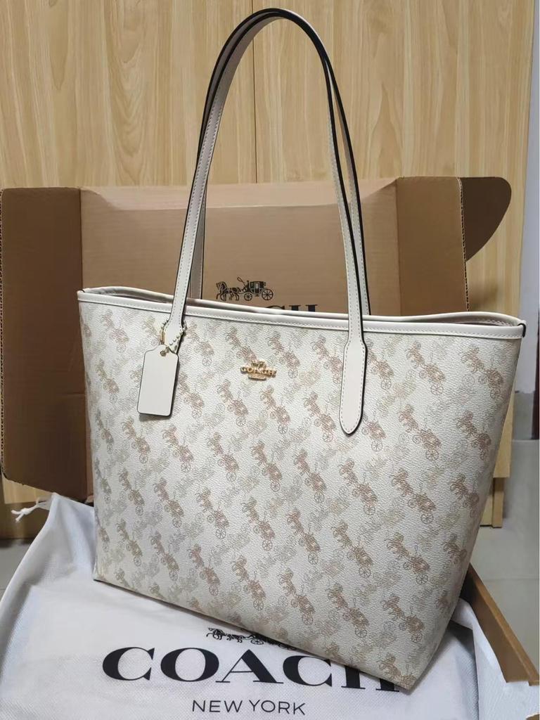 City33 Dámska vysoko kvalitná veľká shopper taška - Kvetinový dizajn