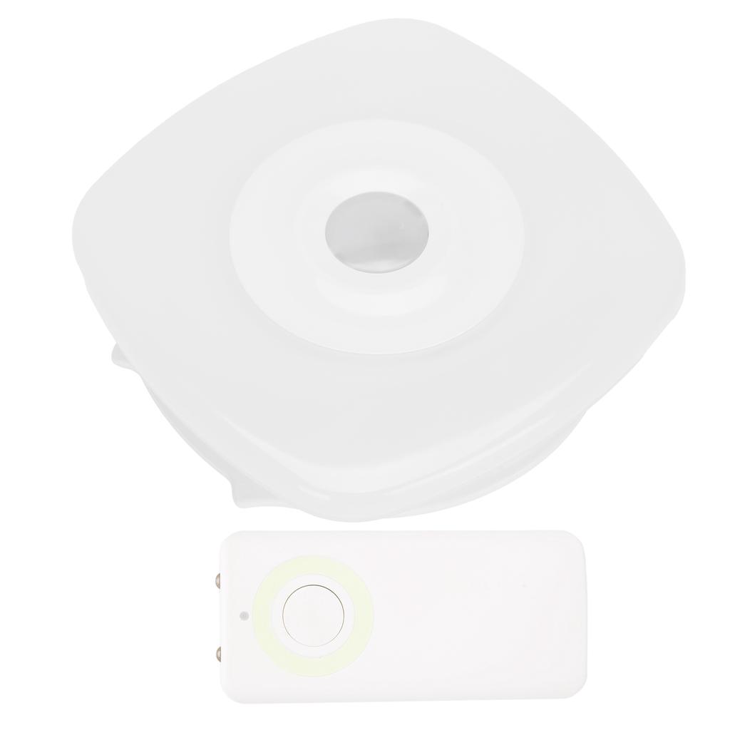 LED Rechargeable Night Light Induction Infrared Lamp Remote Control ABS PC Warm Light