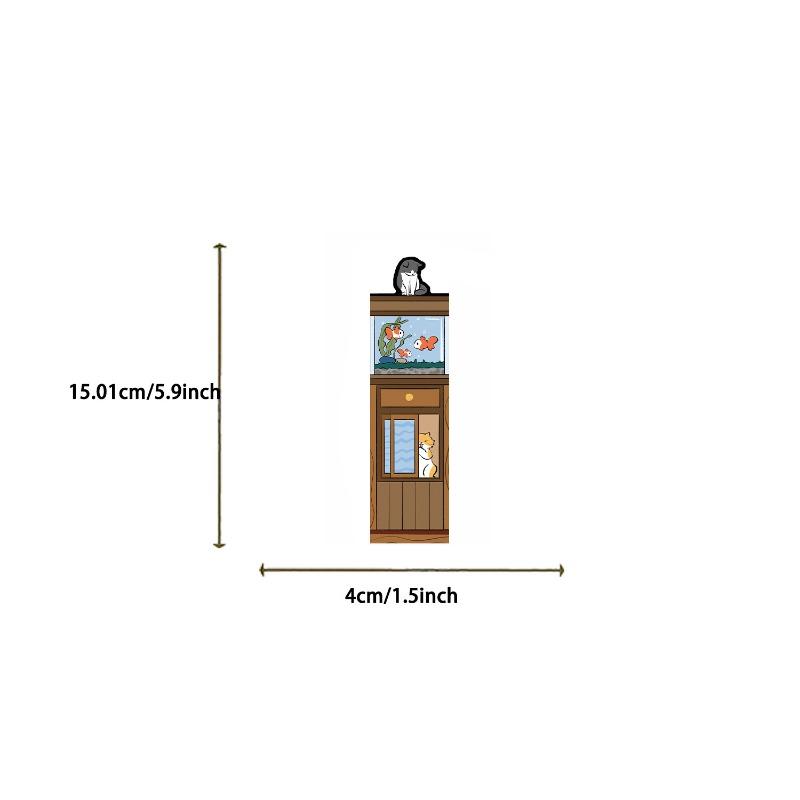 30ks Kočičí život Kartonové DIY Kreslené Retro Záložky Ins Kreativní Materiál Párty Dárek pro Děti Studenty Párty Výslužky
