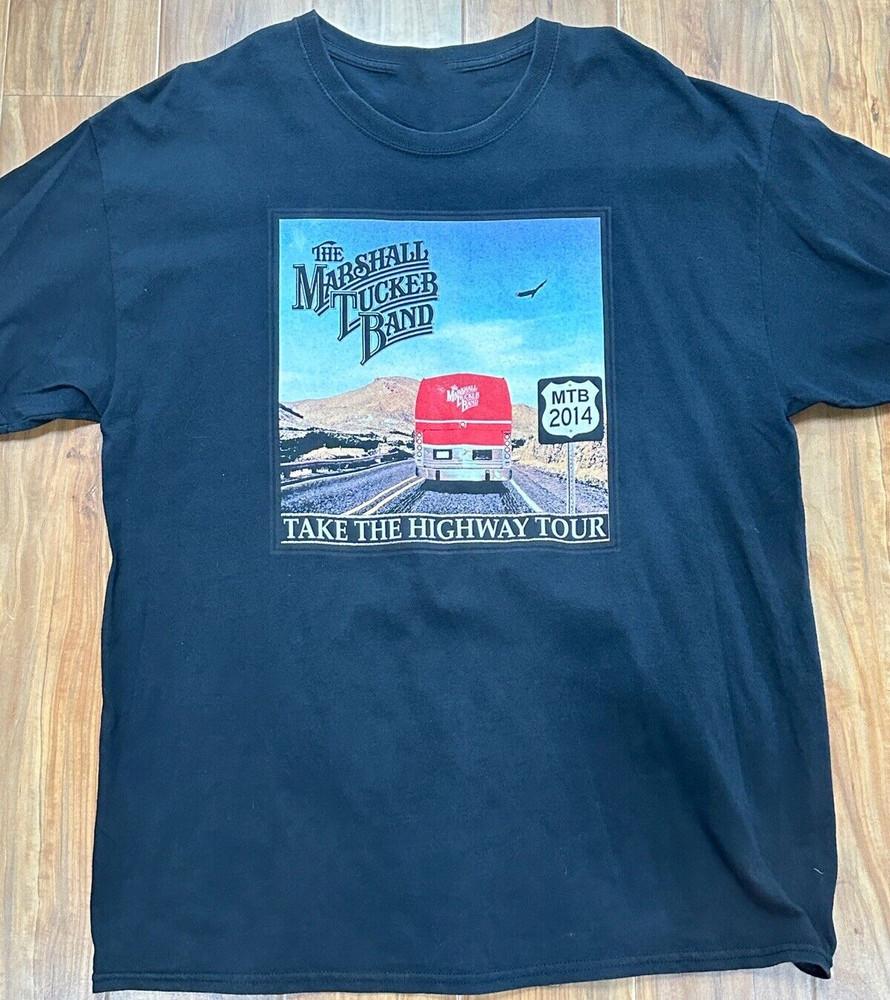 

Marshall Tucker Band Tour Shirt 2014 Take The Highway Black All Size Shirt AE205 Unisex T-Shirt S
