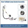 Tail Lamp Holder and Wiring Harness 92450-3Q000 for Hyundai Sonata Sedan Rear Tail Light Lamp Wiring Harness Socket Holder and Wire on Rear Exterior