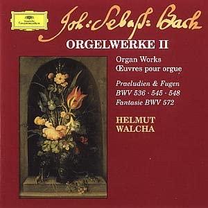 

CD HELMUT WALCHA - Bach;Organ Works Vol.2 4630172 Germany Classical Used