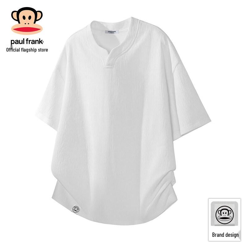 Paul Frank Men s Textured Loose Fit Short Sleeve T-Shirt 3XL