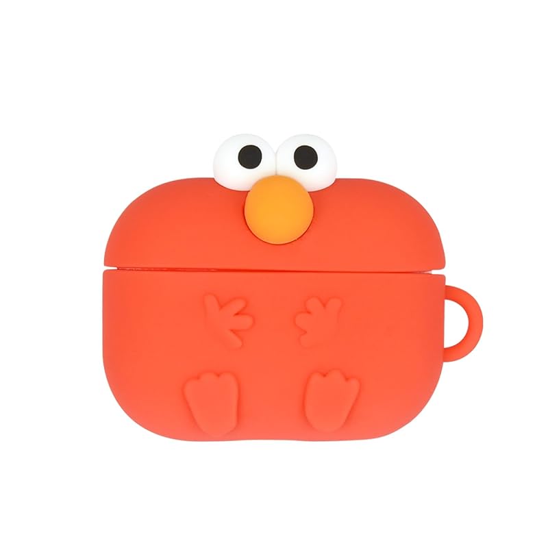 

gourmandies sesame street AirPods Pro (2nd generation)/AirPods Pro correspondence silicon case elmo SSM-129A