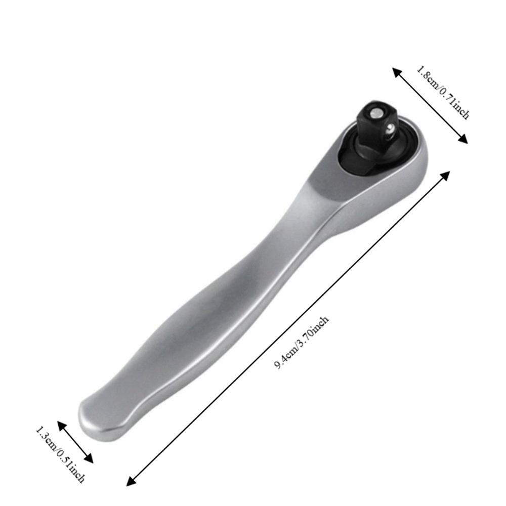 

High Torque Mini Ratchet Wrench Alloy Mini Ratchet Screwdriver Quick Socket Wrench Tight Spaces A-Type